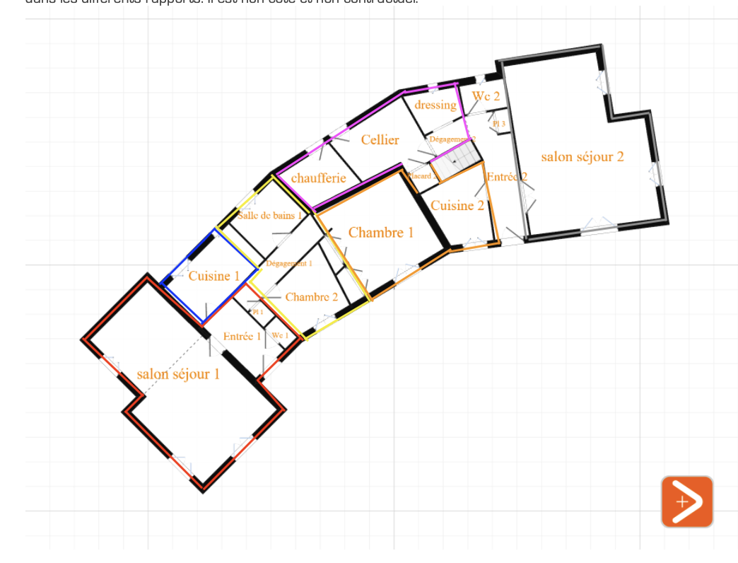 Plan 1 — Villa lumineuse avec vue et grand terrain — Antibes